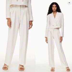 NWT Wilfred anyway pant High-rise trousers pants in Light Birch